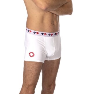 Boxer blanc Mouhoir Cholet