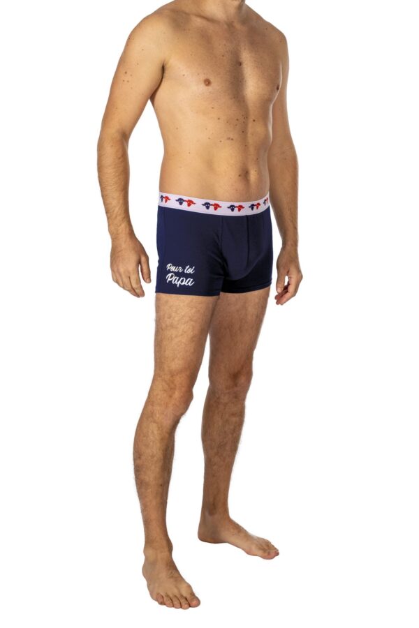 Boxer bleu Pour toi papa