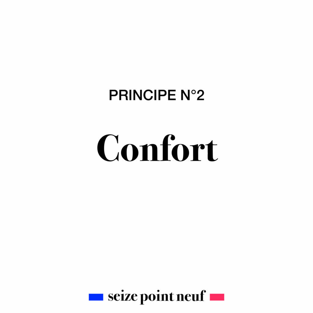 principe N°2 confort