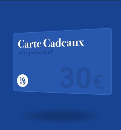 CARTE CADEAUX 30€ - ÉLECTRONIQUE