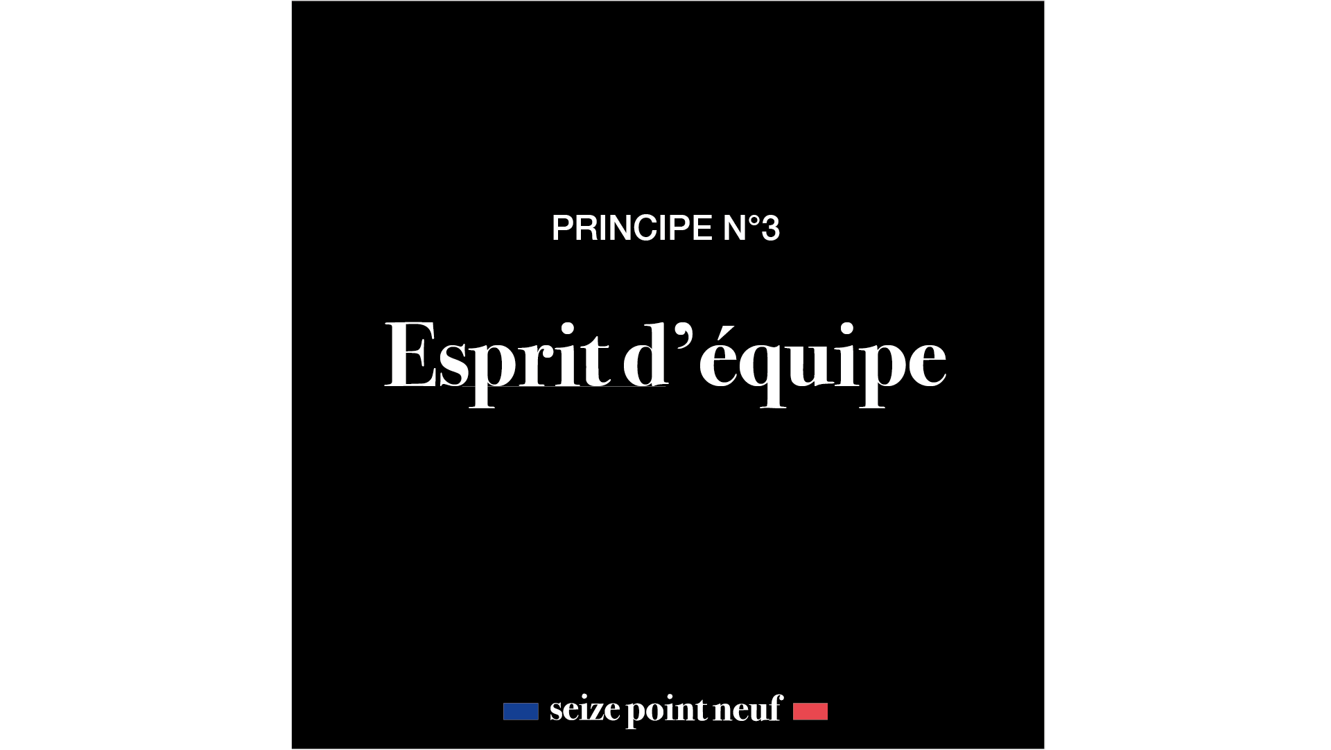 principe N°3