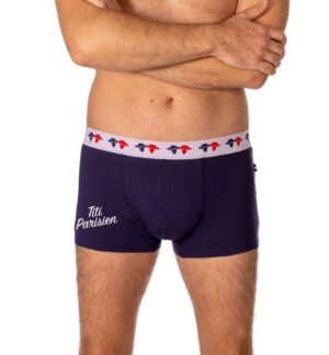 Boxer bleu Titi Parisien