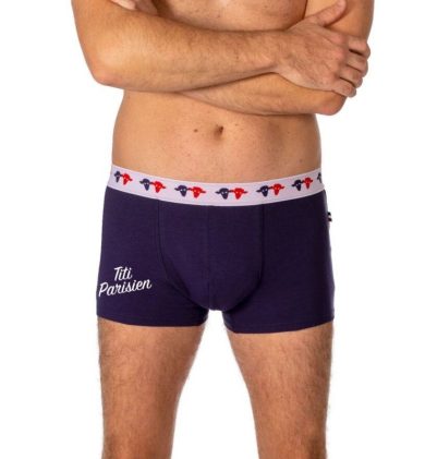 Boxer bleu Titi Parisien