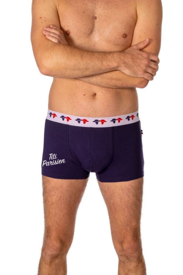 Boxer bleu Titi Parisien