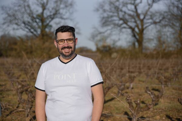 T-shirt Cédric blanc Seize point neuf