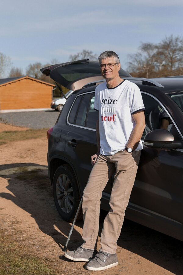 T-shirt Mickaël blanc Seize point neuf