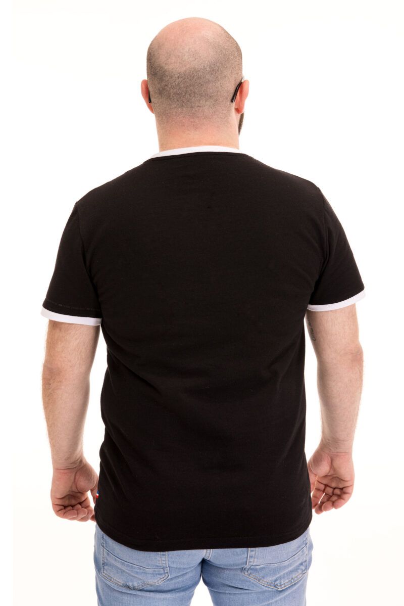 T-shirt Cédric noir Seize point neuf
