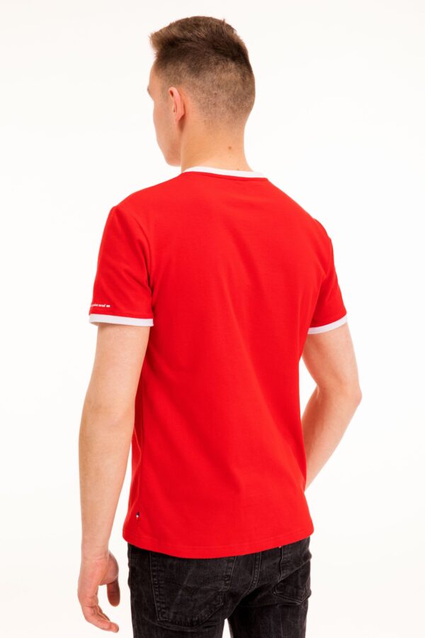 T-shirt Mickaël rouge Seize point neuf