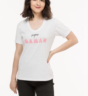 t-shirt blanc fabriqué en France