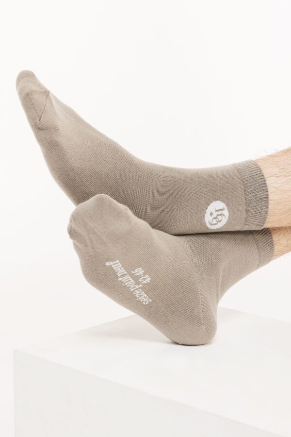 chaussette grise 16.9