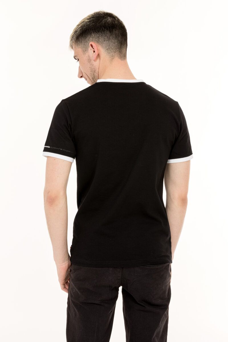 t-shirt homme noir fabriqué en France