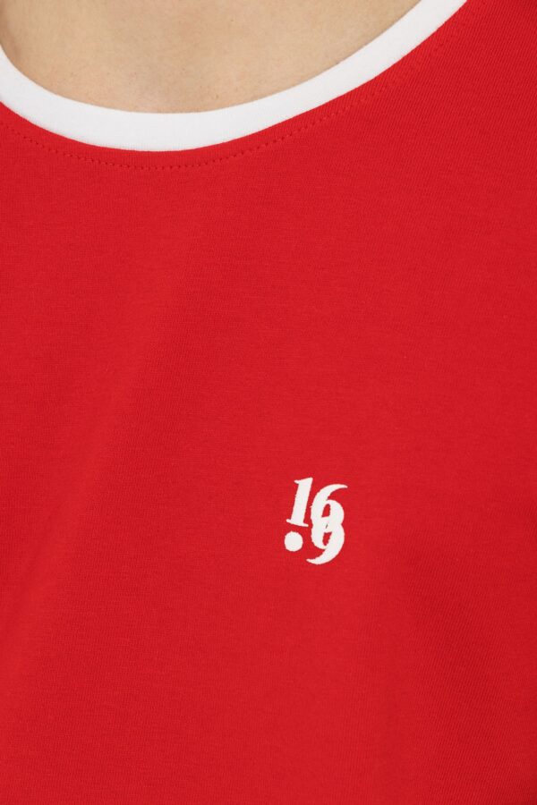 t-shirt homme rouge fabriqué en France