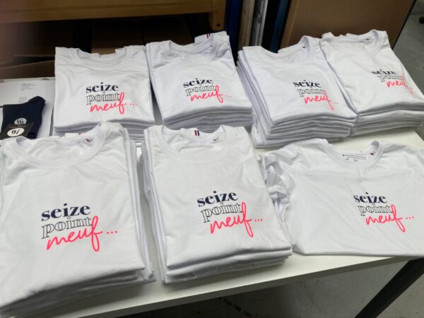 t-shirt femme fabriqué en France