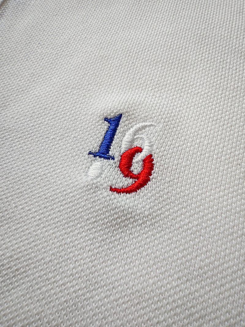 Polo Jules blanc Broderie 16.9