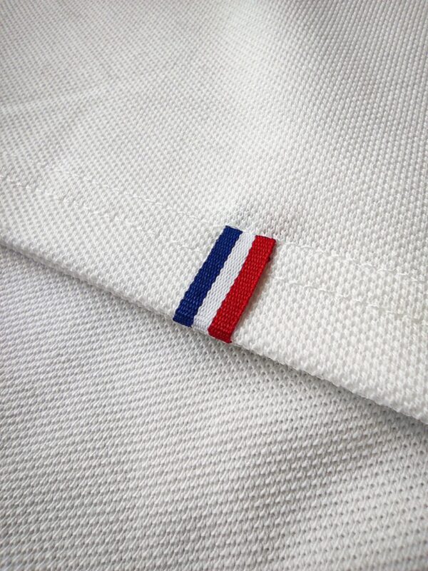 Polo Jules blanc drapeau BBR